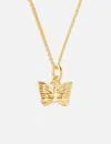 Needles Papillon Pendant - Gold Plate In Gold