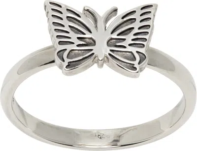 Needles Papillon Ring In Metallic