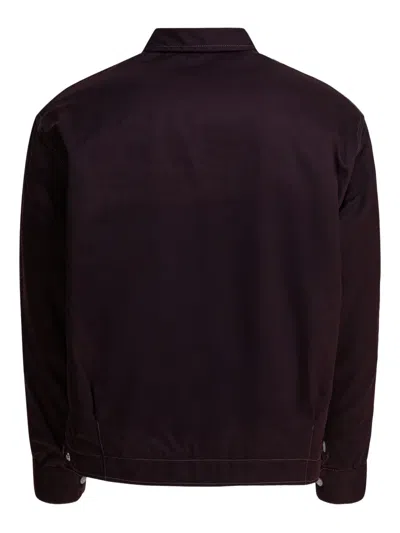 Needles Patch-pocket Zip-up Jacket In Red