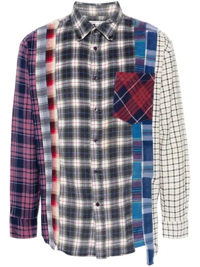 Needles Patchwork-design Shirt In A