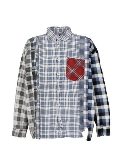 Needles Patchwork Fannel Shirt In Multi
