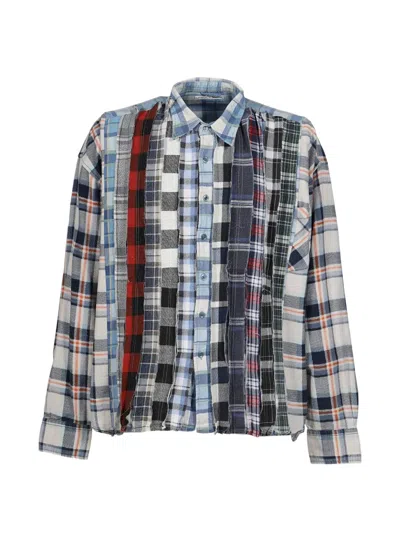 Needles Patchwork Fannel Shirt In Multi