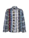 PATCHWORK FLANNEL SHIRT