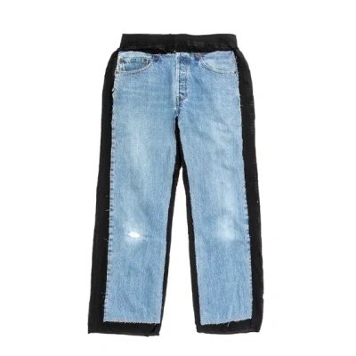 Needles Patchwork Jeans In Blue