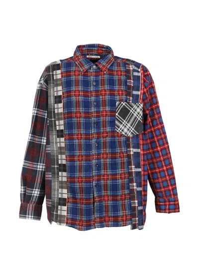 Needles Patchwork Shirt In Multi