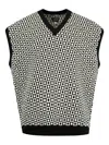 Needles Pattern Vest In Black