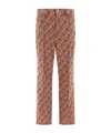 Needles Flared Pants With Pockets And Loops In Brown