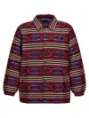 Needles Jacket Striped Pattern Side Pockets In Multi