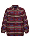 Needles Jacket Striped Pattern Side Pockets