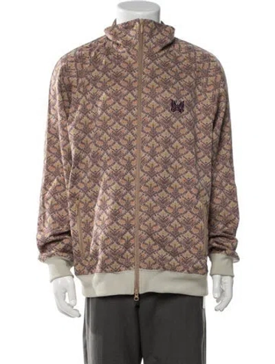 Pre-owned Needles Patterned Jacket In Neutrals