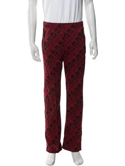 Pre-owned Needles Patterned Pants In Red