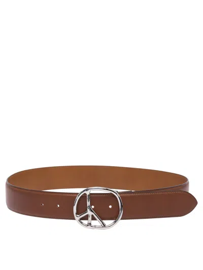 Needles "peace" Belt In Brown