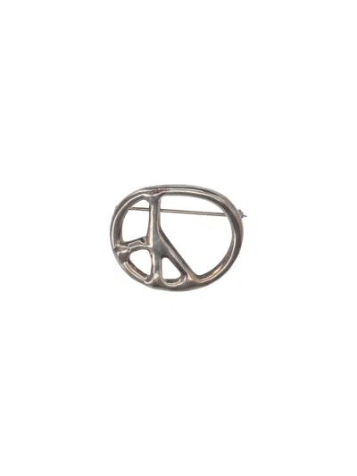 NEEDLES 'PEACE' BROOCH