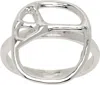 Needles Peace Ring In Metallic