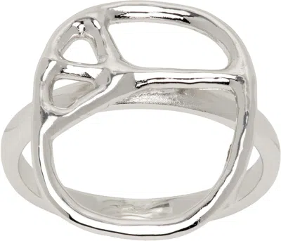 Needles Peace Ring In Metallic