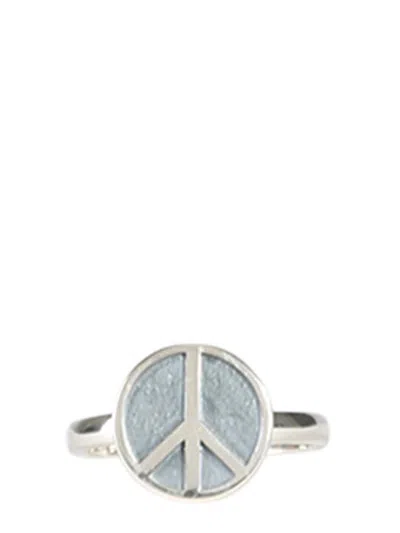 Needles Peace Ring In Silver