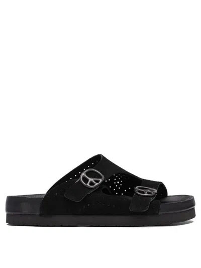 NEEDLES NEEDLES "PEACE" SANDALS