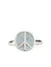 Needles Peace Sign Ring In Multi