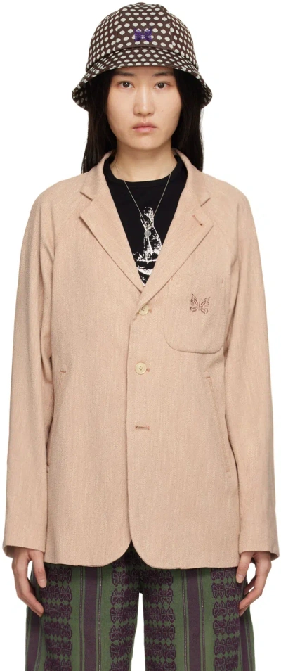 Needles Pink Raglan Blazer In B-pink