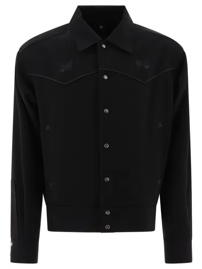 Needles Piping Cowboy Jackets Black