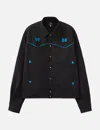 Needles Orvershirt Jacket Western Details In Black