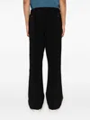 NEEDLES PIPING COWBOY TROUSERS MEN BLACK IN RAYON