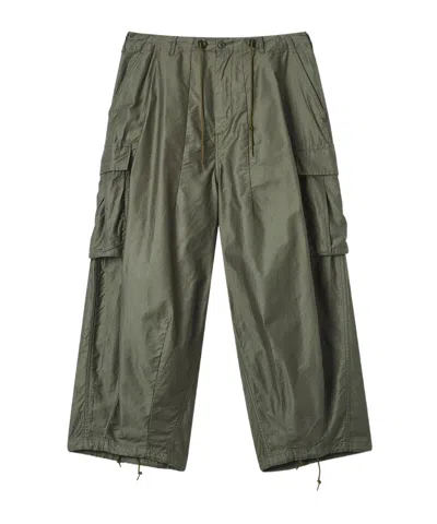 Needles Pocket Casual Pants In Green