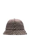 Needles Polka-dot Bucket Hat In Black