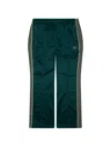 Needles Poly Smooth Boot-cut Track Pants In Green