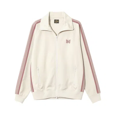 Pre-owned Needles Poly Smooth Track Jacket 'ivory' | White | Men's Size M