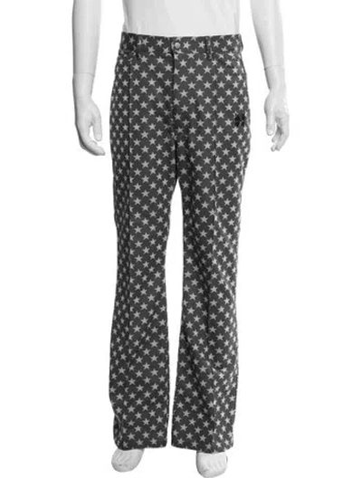 Pre-owned Needles Printed Pants In Blue