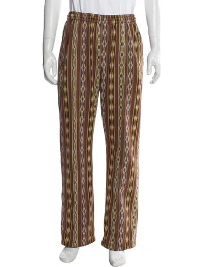 Pre-owned Needles Printed Pants In Brown