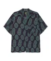 Needles Pattern-embroidered Shirt In Black