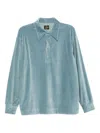Needles Pullover Polo Shirt In Blue