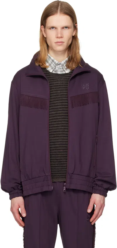 Needles Purple Fringe Track Jacket