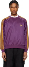 Needles Relaxed Fit Purple Sweatshirt In C-purple