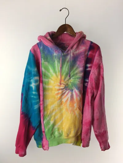 Pre-owned Needles Rebuild 3 Piece Tie Dye Hoodie In Pink Tie Dye