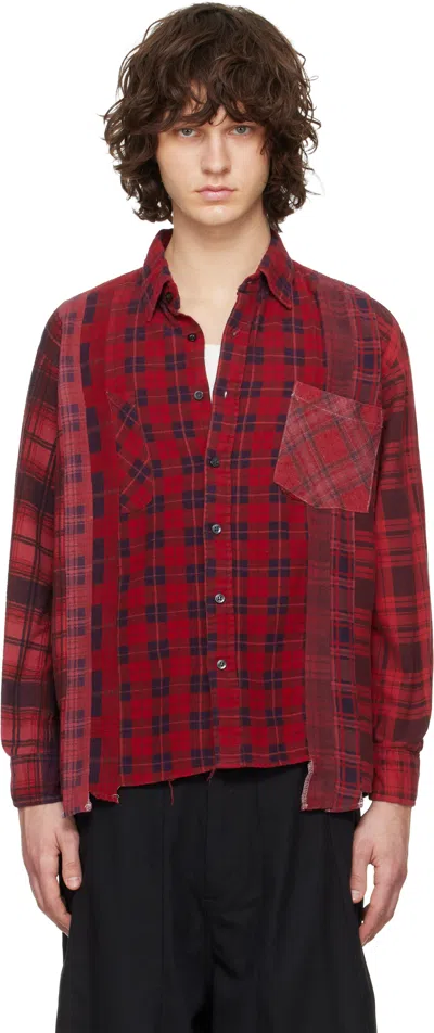 Needles Red Flannel 7 Cuts Shirt