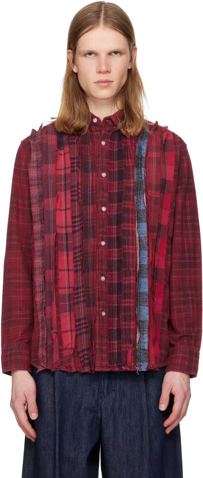 Needles Red Flannel Shirt