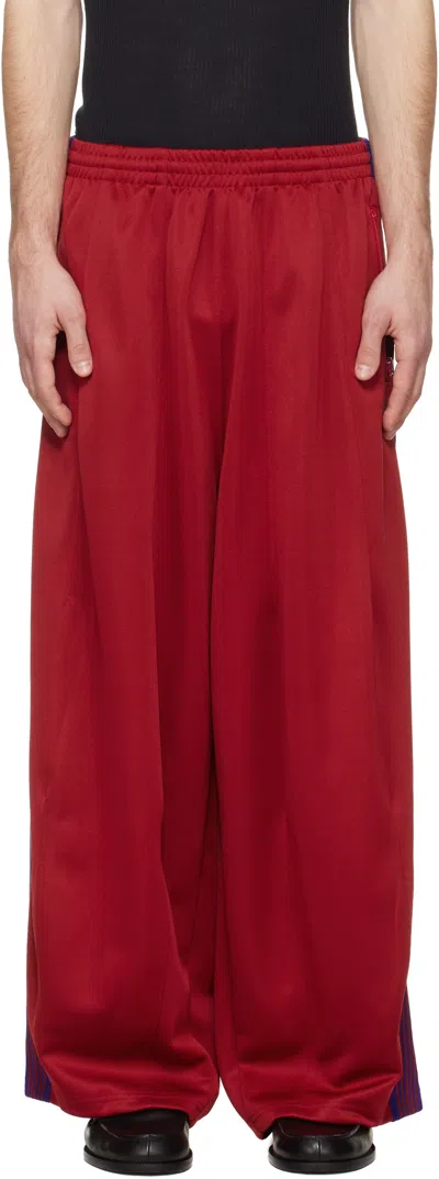 Needles Red H.d. Track Pants In Multi