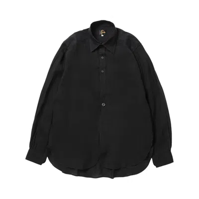 Pre-owned Needles Regular Collar Edw Shirt 'black' | Men's Size S