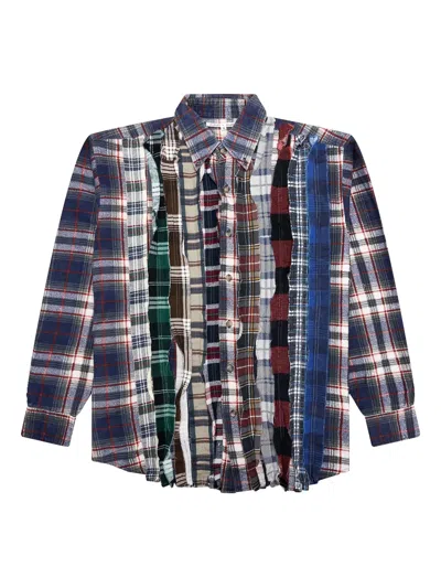 Needles Ribbon Shirt In Blue