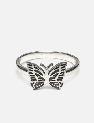 Needles Ring - 925 Silver In Metallic