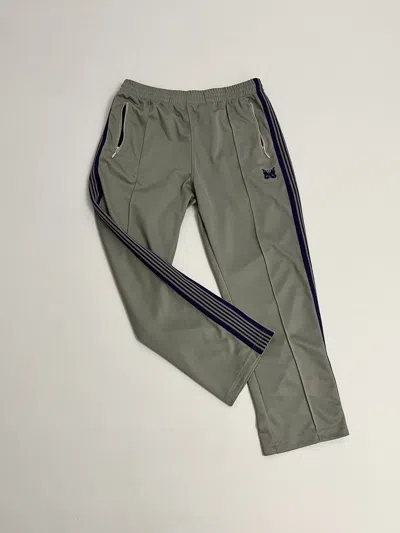 Pre-owned Needles S Grey And Purple Narrow Track Pants