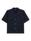 Needles Short-sleeve Shirt In Blue