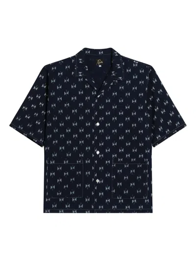 Needles Short-sleeve Shirt In Blue