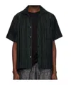 Needles Short-sleeved Circular Print Shirt In Green