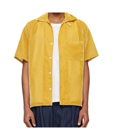 Needles Short Sleeve Shirt In Yellow It