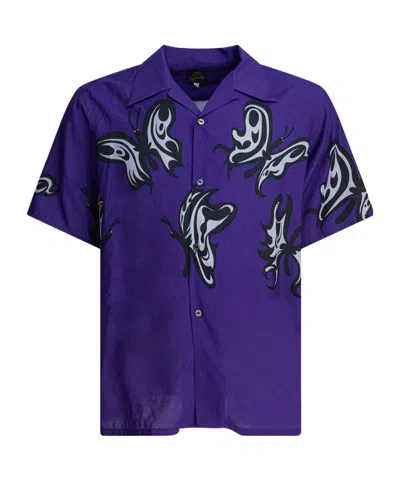 NEEDLES NEEDLES X KAE TANAKA ONE-UP BUTTONED SHIRT