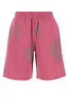Needles Embroidered Cotton Blend Shorts In Printed